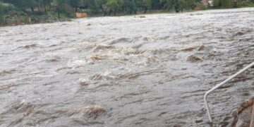 Tras la tormenta, piden precaución ante la crecida de ríos serranos