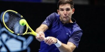 Dura derrota de Delbonis en el Masters 1000 de París