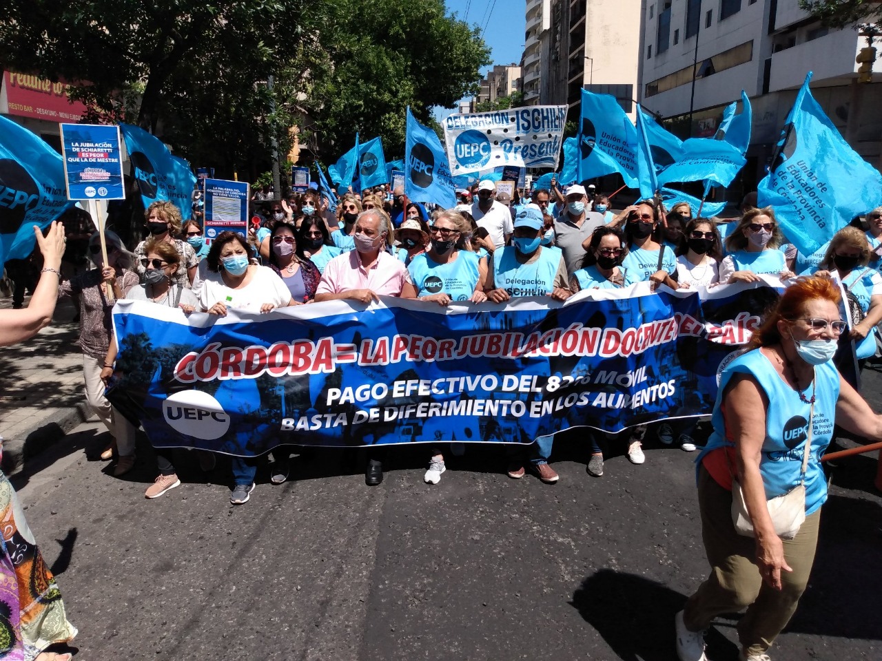 Reclamo de los docentes con eje en las jubilaciones