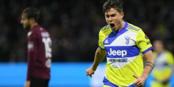 Con gol de Dybala, Juventus se recuperó ante Salernitana
