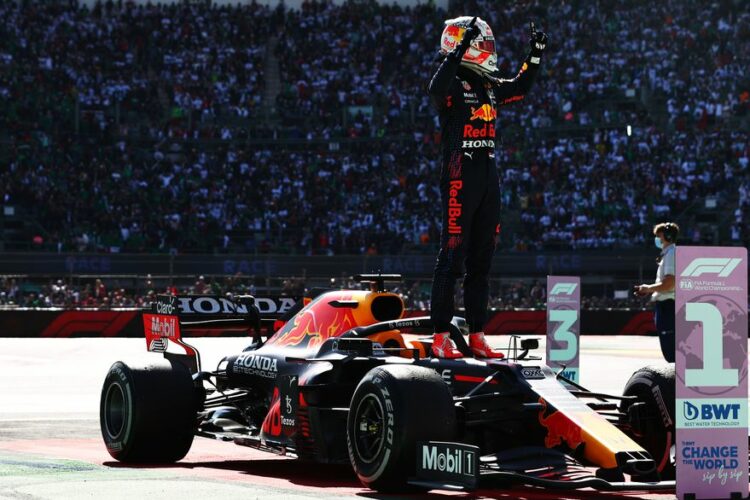 Verstappen ganó el Gran Premio de México