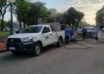 La rotura de un caño de gas ocasionó una fuga y posterior explosión