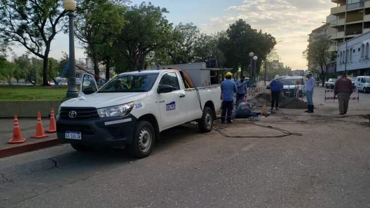 La rotura de un caño de gas ocasionó una fuga y posterior explosión