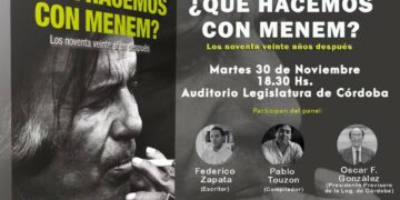 Presentan un libro sobre Menem en la Legislatura