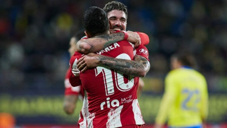 Correa marcó en la goleada del Atlético Madrid