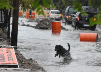Fuertes lluvias y tiempo inestable en la Ciudad