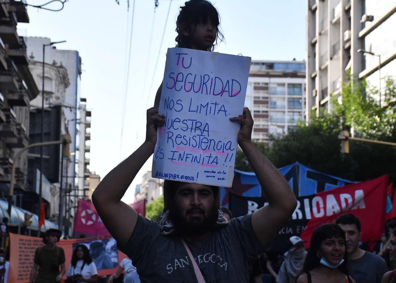 La 15º Marcha de la Gorra volvió a denunciar la violencia policial