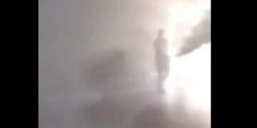 Un estudiante abrió un matafuego y provocó la evacuación del colegio