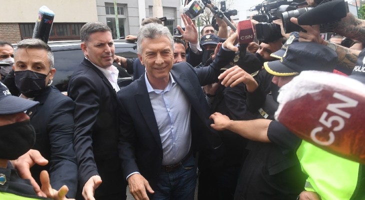 Macri negó la acusación, pidió su sobreseimiento y no respondió preguntas