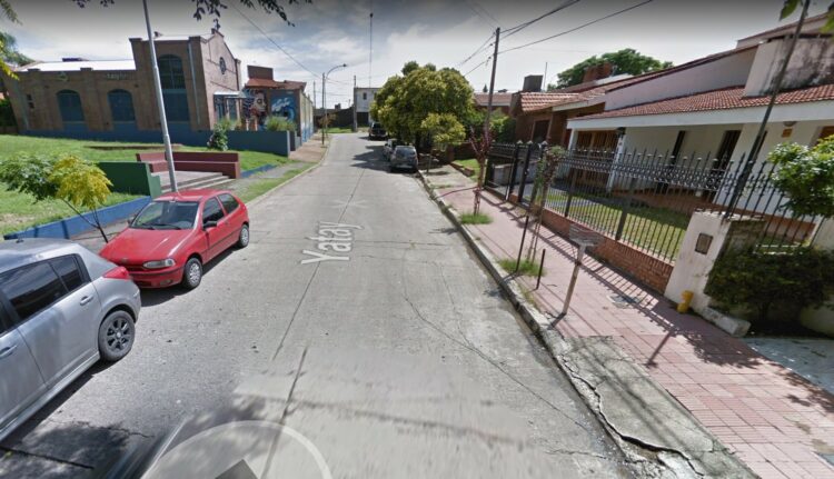 Calle Yatay de barrio Parque Chacabuco