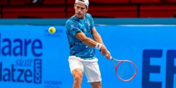 Schwartzman se despidió del Masters 1000 de París