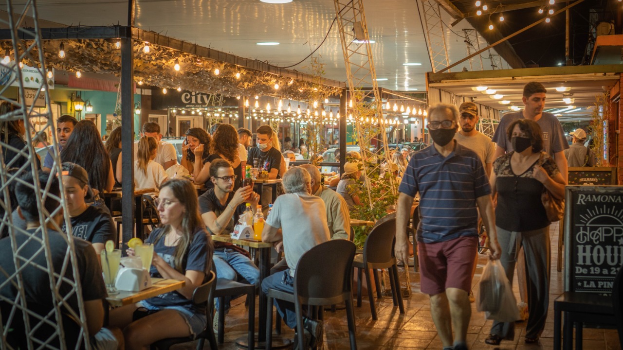 Los turistas ocuparon el 90% de las plazas el fin de semana