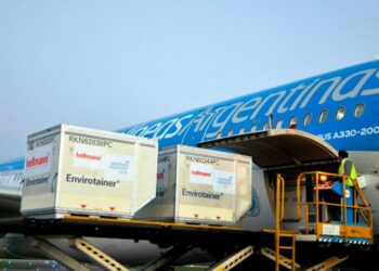 Llegaron al país más de 800.000 dosis de vacunas Sinopharm