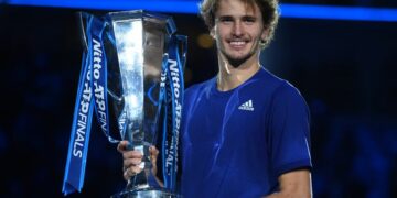 Zverev venció a Medvedev en la final del ATP Finals