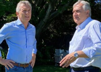 Tras ser elegido titular de la UCR, Gerardo Morales se reunió con Macri