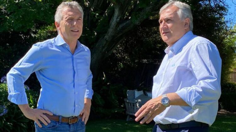 Tras ser elegido titular de la UCR, Gerardo Morales se reunió con Macri