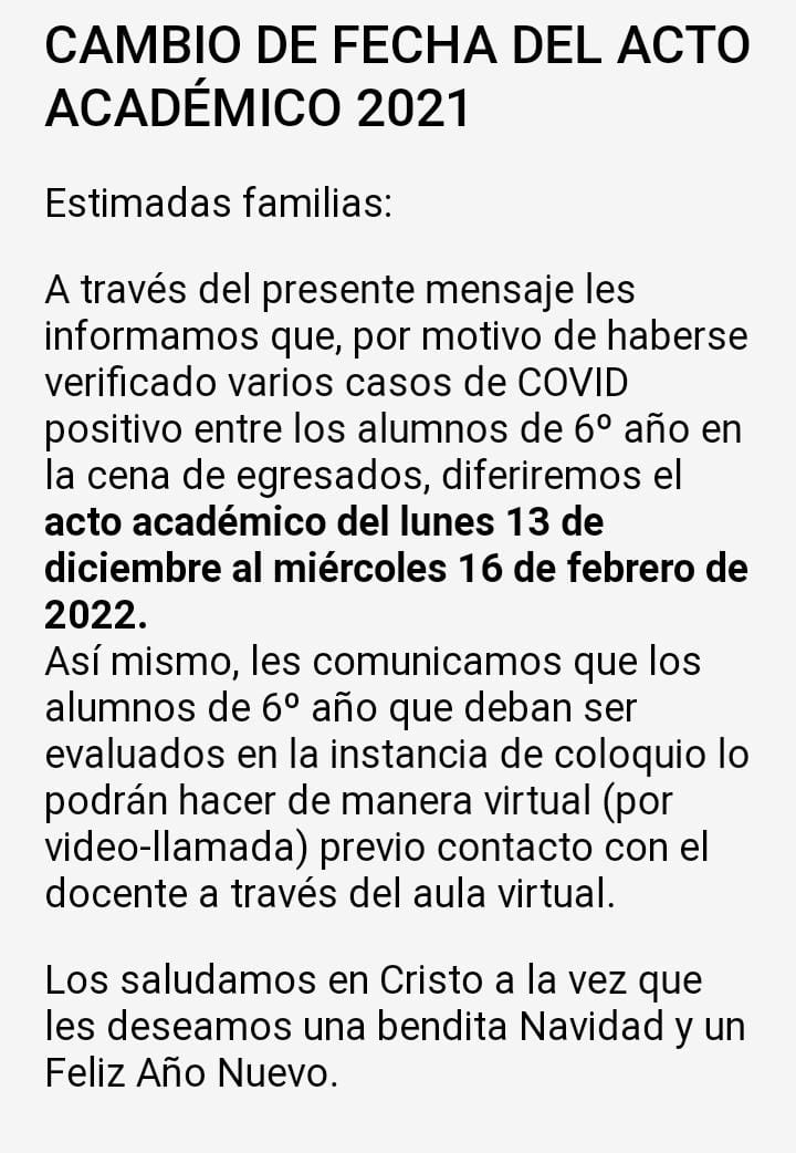 Suspenden las clases en tres colegios de barrio General Paz tras posible brote