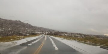 Una granizada sorprendió a Nono y se registraron fuertes tormentas en Traslasierra