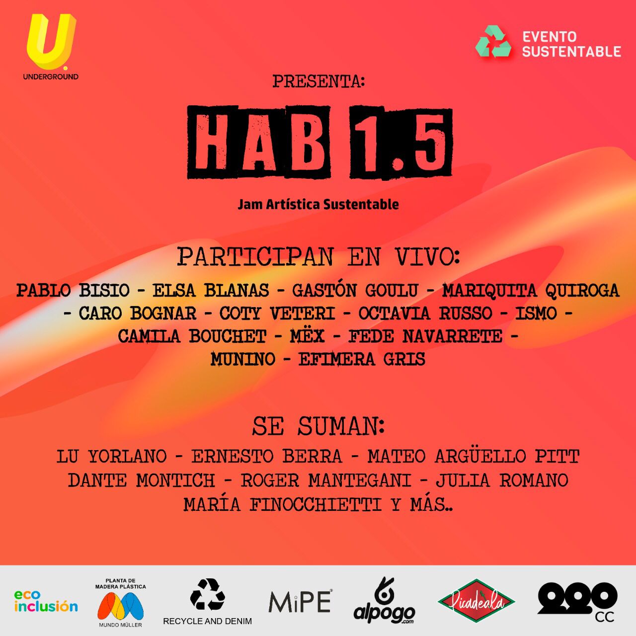 Llega a la ciudad HAB 1.5, evento artístico solidario