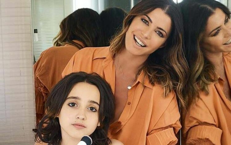 Lola, la hija de Pamela David, debutó como modelo a los 9 años