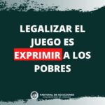 Fuerte rechazo de la Pastoral Social de Córdoba a la legalización del juego online
