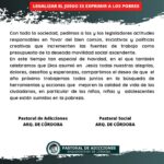 Fuerte rechazo de la Pastoral Social de Córdoba a la legalización del juego online