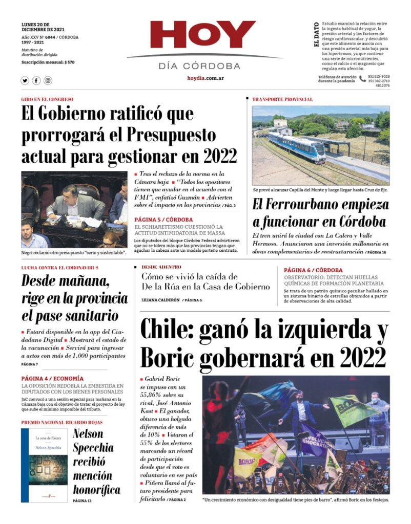 Portada 20.12.2021 Portada 20.12.2021