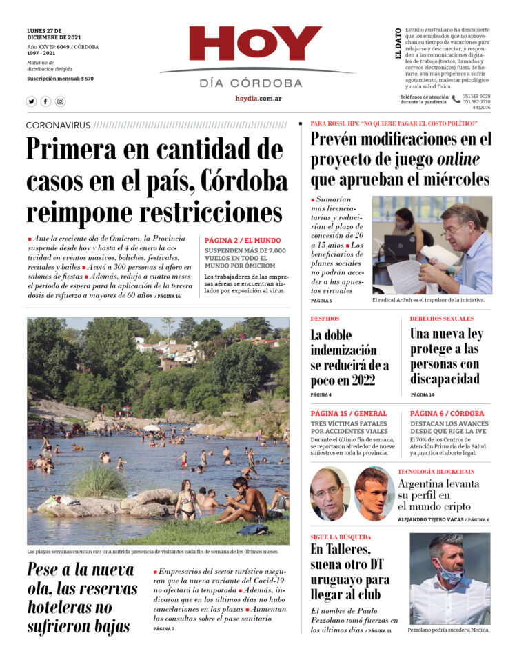 Portada 27.12.2021