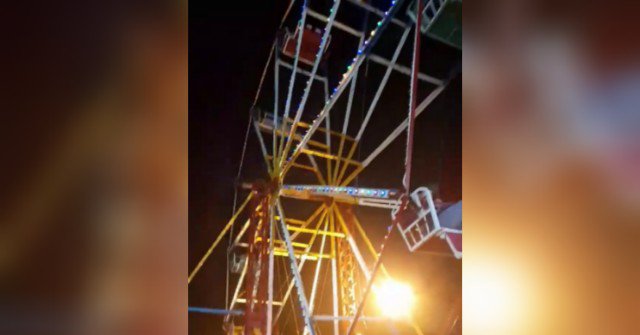 Accidente con heridos al desprenderse una silla del juego "La vuelta al mundo" Accidente con heridos al desprenderse una silla del juego "La vuelta al mundo"