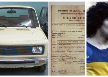 Subastan el primer auto de Maradona con un NFT valuado en 400.000 dólares