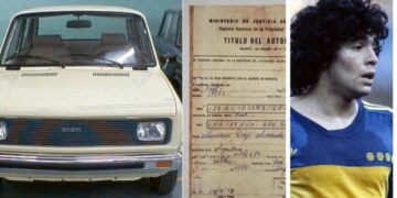 Subastan el primer auto de Maradona con un NFT valuado en 400.000 dólares