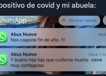 Se contagió Covid y su abuela la insultó pero después le ofreció llevarle naranjas para que tome jugo