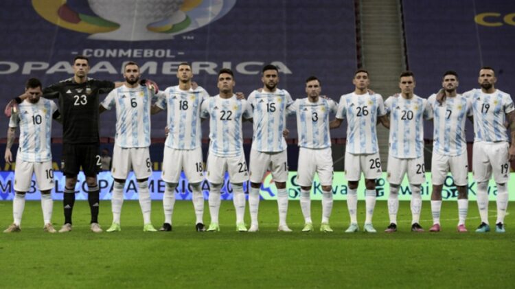 Argentina se mantuvo en el quinto puesto del ranking