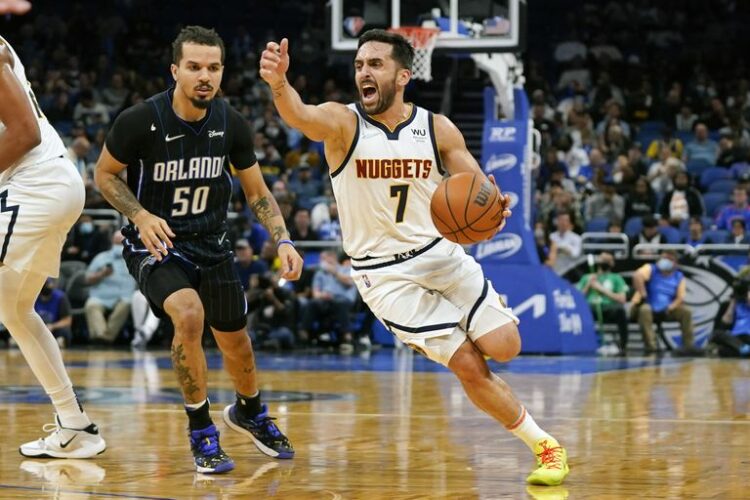 Campazzo suma minutos, pero Denver no levanta