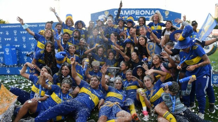 Las Gladiadoras de Boca son campeonas del Clausura al vencer a UAI Urquiza