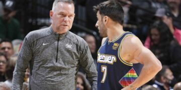 Campazzo encendió la chispa de los Nuggets