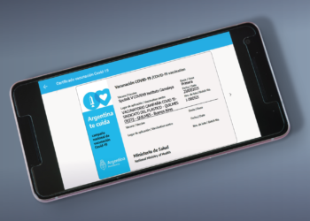 El certificado de vacunación podrá descargarse desde la web Mi Argentina