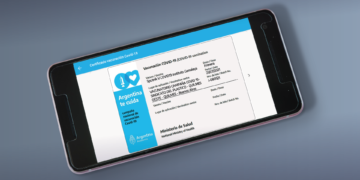 El certificado de vacunación podrá descargarse desde la web Mi Argentina