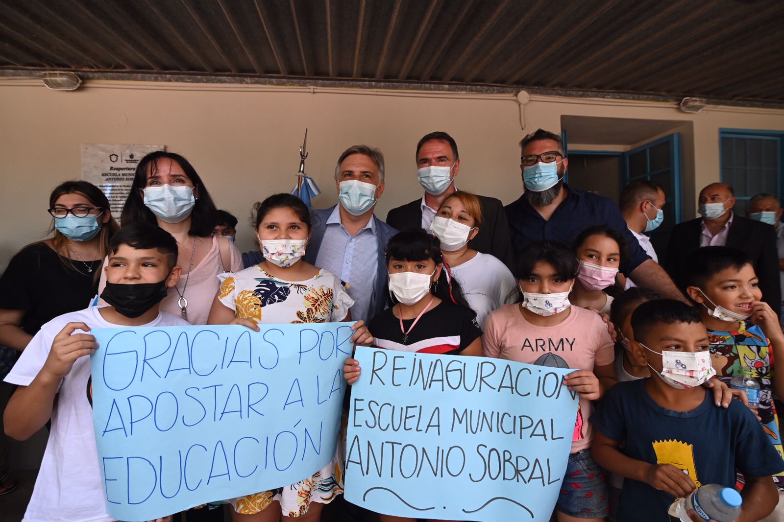 El Municipio reabrió una escuela cerrada desde el año 2007