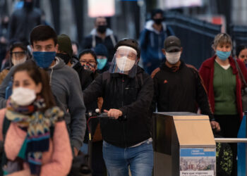 Fuerte suba de los contagios diarios de coronavirus