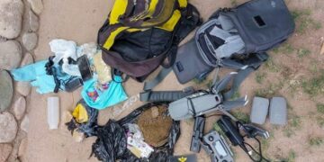 Ingresaban drogas a la cárcel con un dron