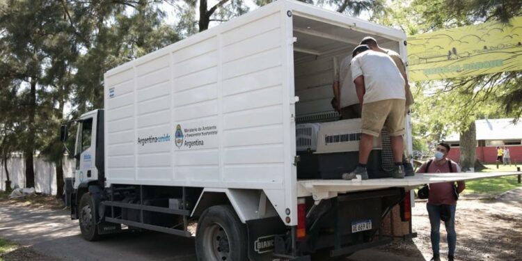 Comenzó el traslado de 35 animales del ex zoológico al Parque Ecológico de Rio Cuarto