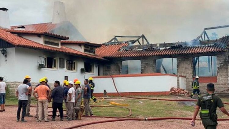 La Justicia Federal investigará el incendio ocurrido en Embalse