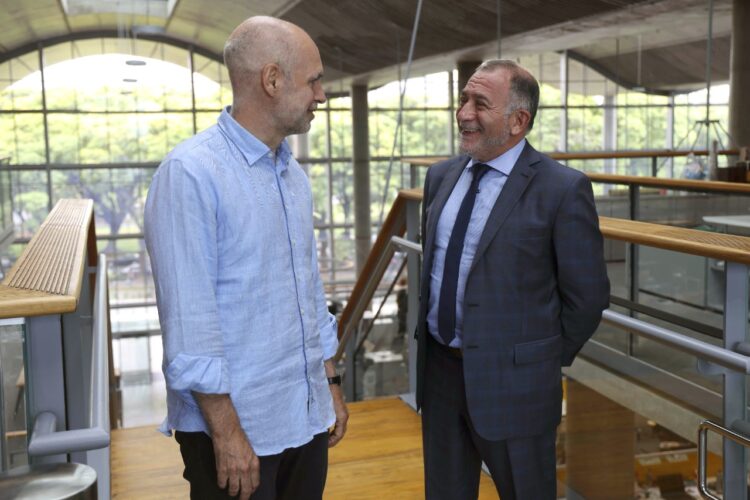 Juez y Rodríguez Larreta, con una agenda federal en común Juez y Rodríguez Larreta, con una agenda federal en común
