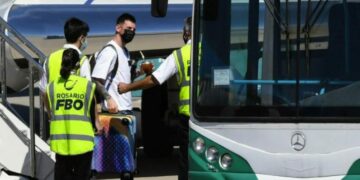 Messi, Di María, Icardi y Paredes ya están en Argentina