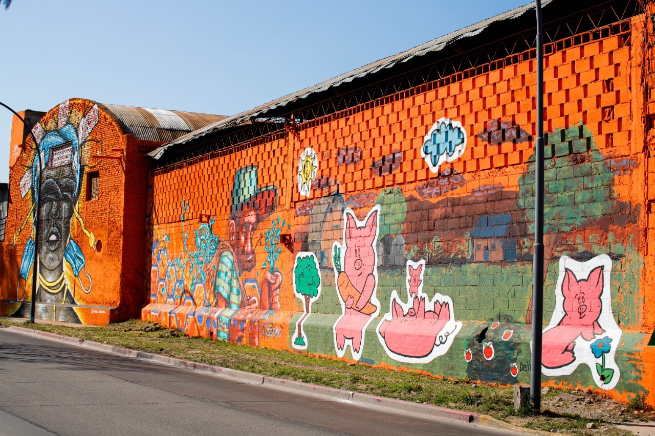 Sumaron cuatro murales a las paredes de nuestra ciudad
