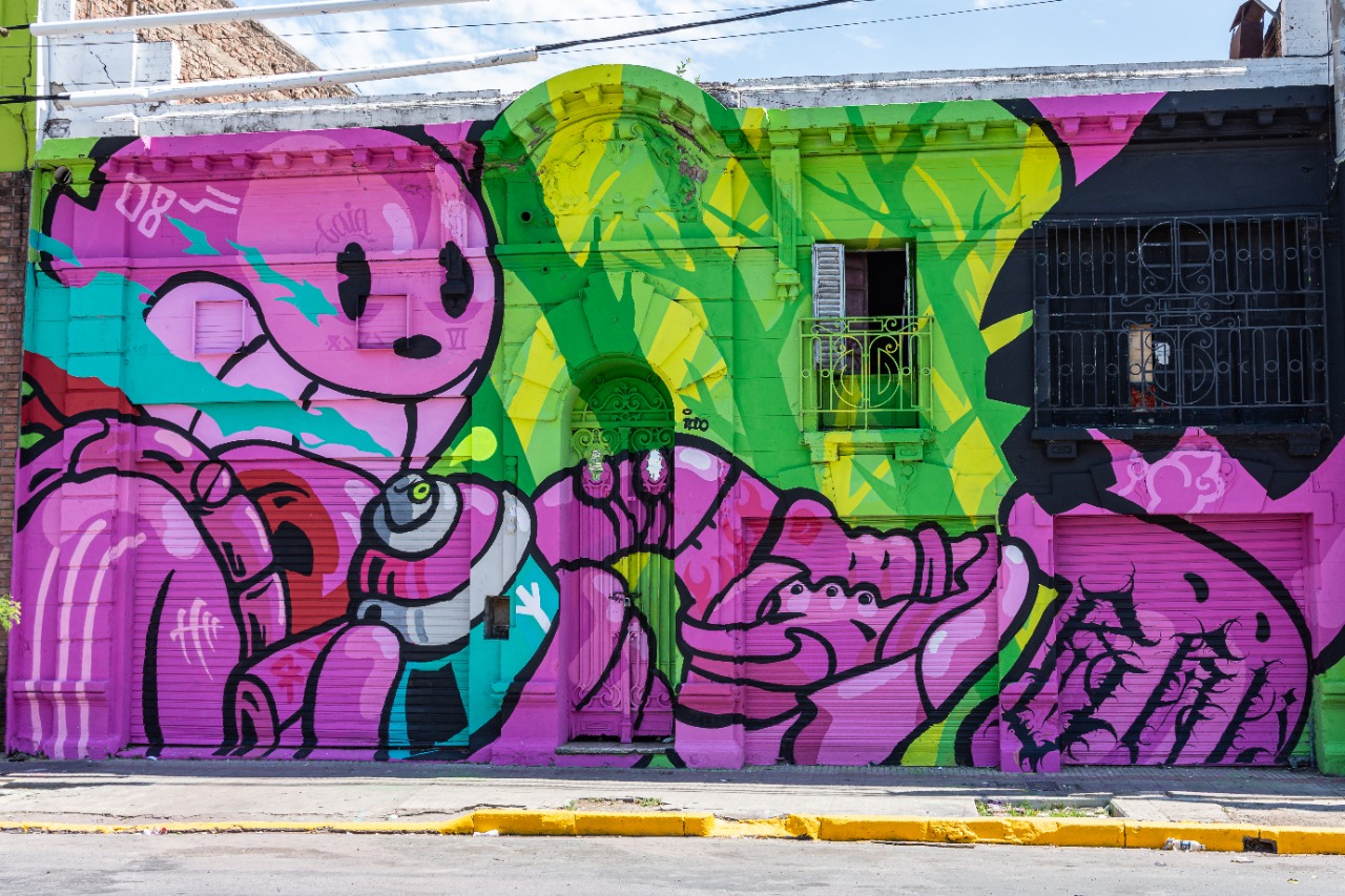 Sumaron cuatro murales a las paredes de nuestra ciudad