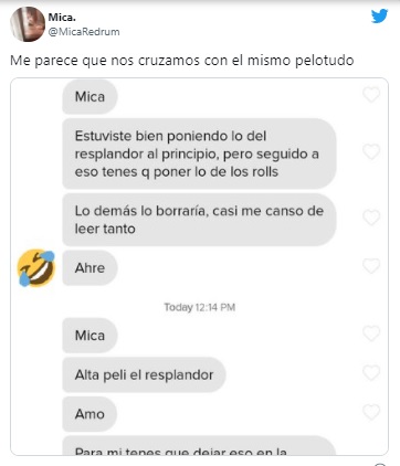 Tuvieron una cita y él le hizo una 'devolución' para que sea más seductora
