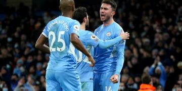 Con un show de goles,  Manchester City goleó al Leicester City
