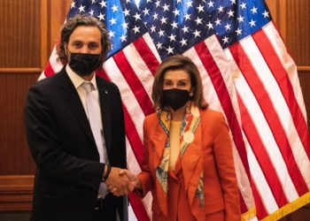 Cafiero cerró su gira con altas figuras de la política de EE.UU.